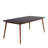 Karg Modern Duracoar And Teak Wood Finish Legs Dining Set-1295288424