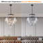 Lustre en cristal de luxe 24 po avec finition noire - élégant luminaire suspendu à 5 niveaux à 15 niveaux