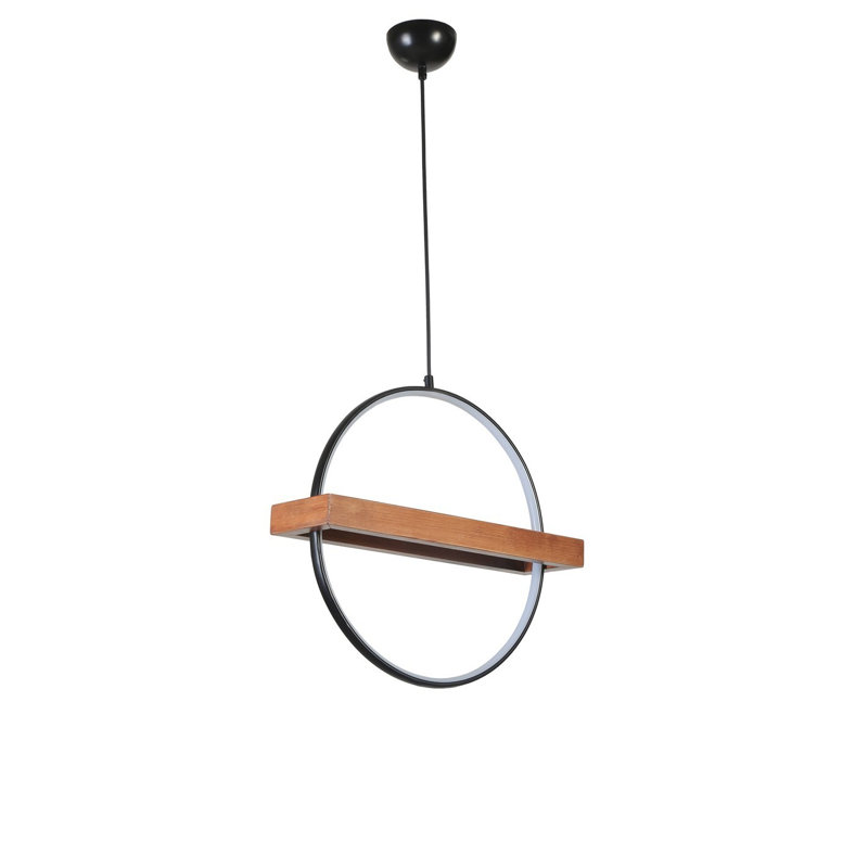 Chandle - Light Pendant, Wooden/Black