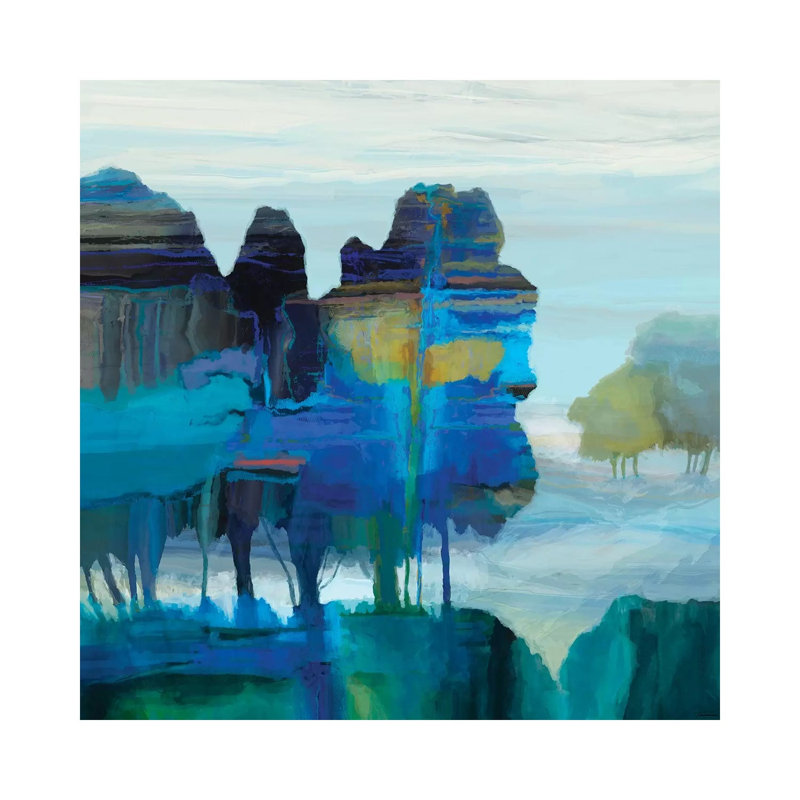 «Ridge VI» par Michael Tienhaara, reproduction d'art sur toile tendue, H 12 po x l 12 po x P 0,75 po