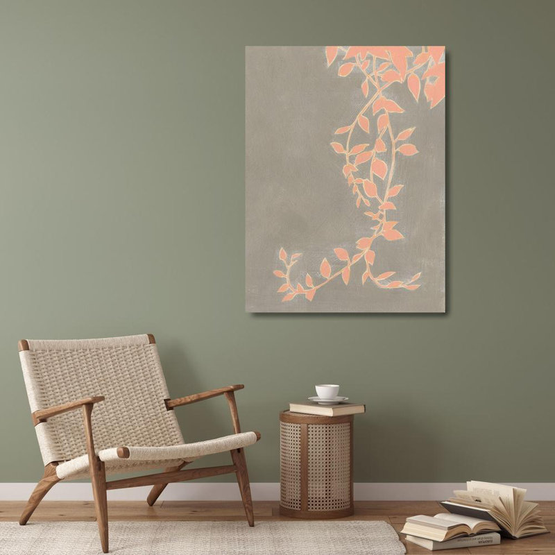 Art sur toile tendue Art Gallery, Corail Pothos II, H 36 po x l 28 po