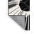 Machine Washable Hambrook Speed Bag Training Modern & Contemporary Geometric Rug in Black – Black Binding-1749797425
