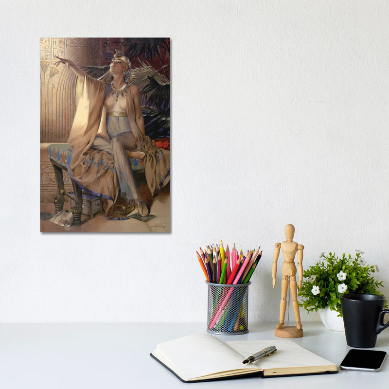 The Last Of The Pharaoh 1 Piece Wrapped Canvas Painting, 20.32 cm H x 30.48 cm W