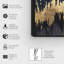 «Abstract Late Night Sky» par Oliver Gal, reproduction d'art graphique sur toile-50962569-50962575