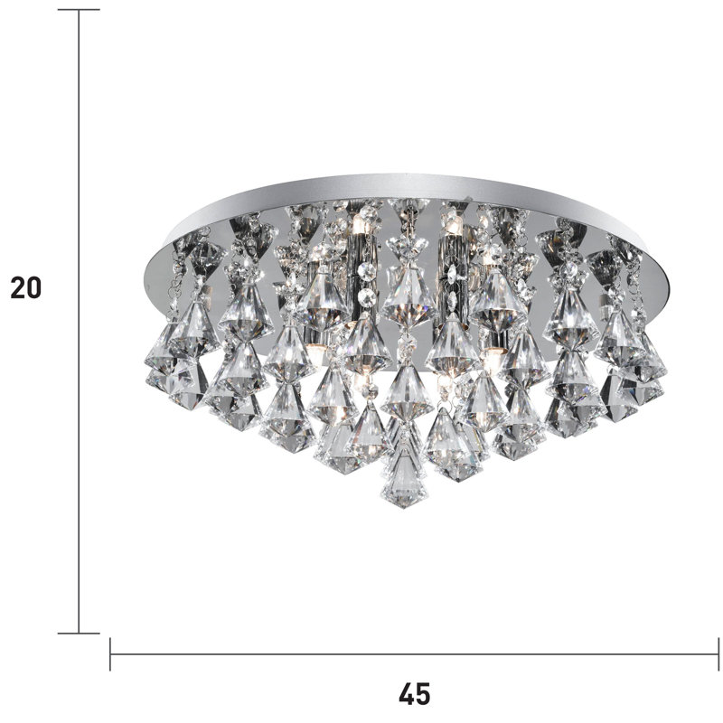 Kessler Crystal Flush Mount