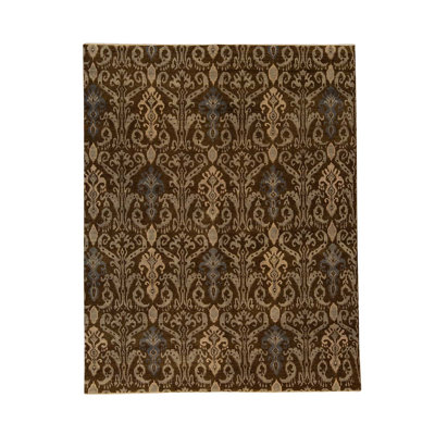 Wool Ikat Area Rug