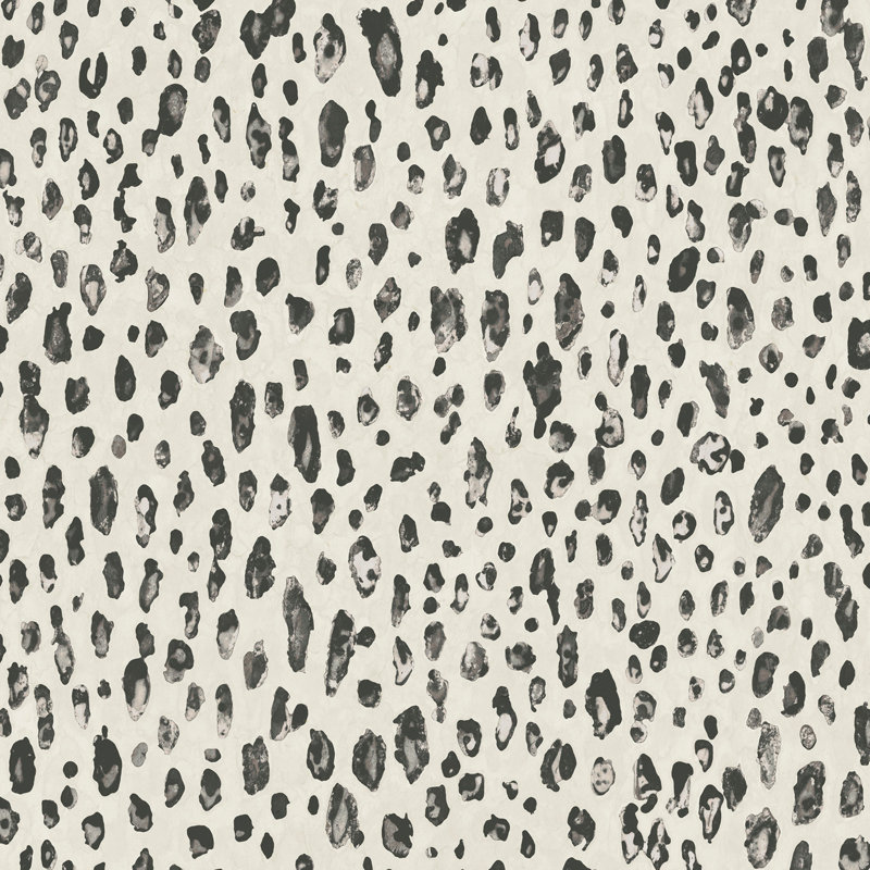 Rouleau d'impression Meiling, Blanc / noir