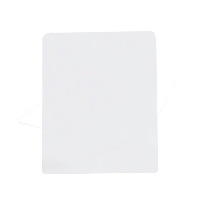 Square flat bottom PVC chair mats, 120cm x 90cm