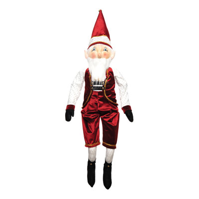 Figurine Singleton Santa Joe Spencer Gathered Traditions