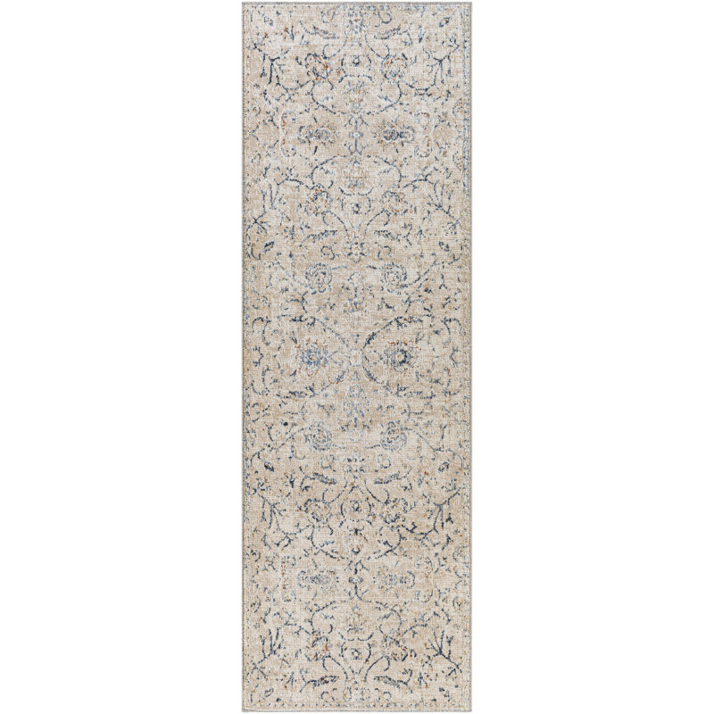 Ledger Oriental Indoor Rug, Runner 2'5" x 8'