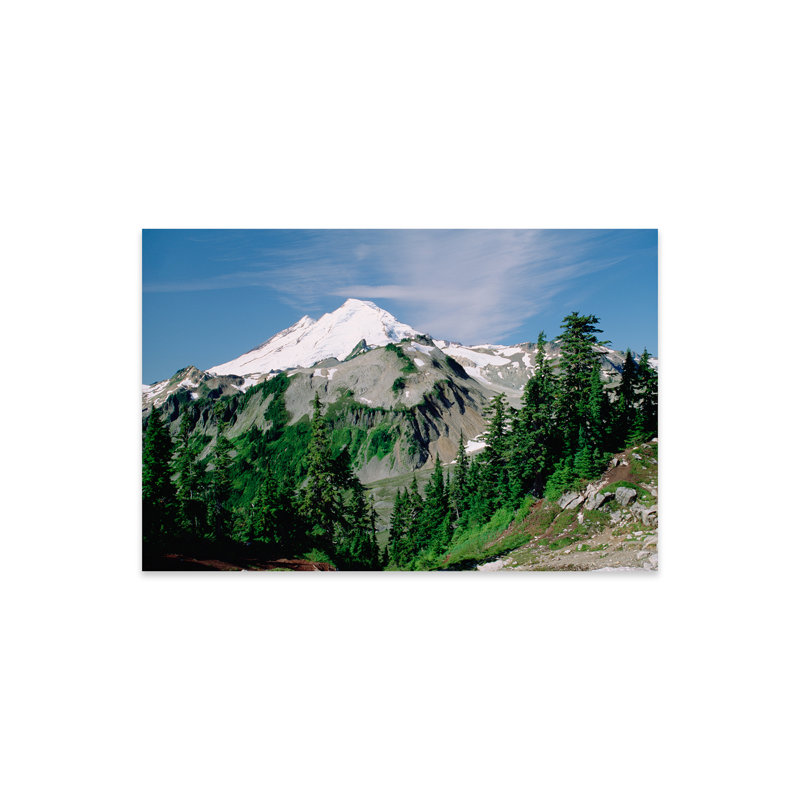 «Mt Baker, Cascade Mountains, Washington on plastique / acrylique» par Tim Fitzharris