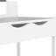 Cloud-Shaped Dressing Table with Mirror 80x40x140 cm-201638637