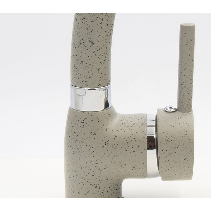 Belfry Kitchen Winnfield Kitchen Faucet, Grey