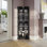 Vitrine de coin lumineuse H 72 po