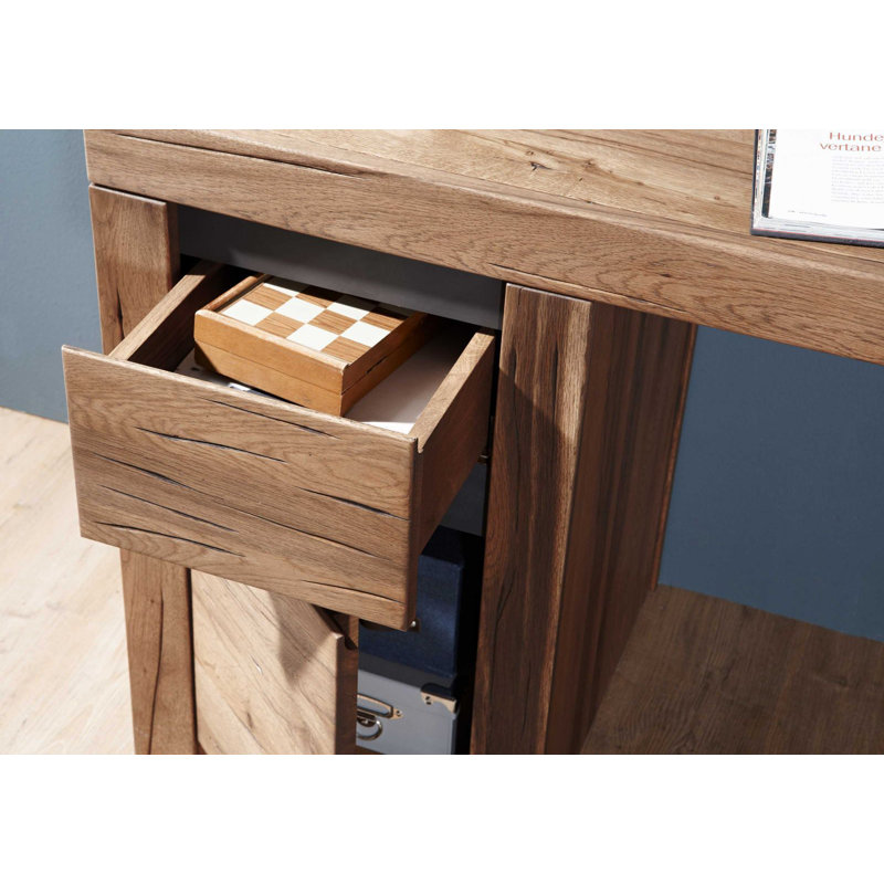 Montreux Solid Wood Writing Desk, Tobacco