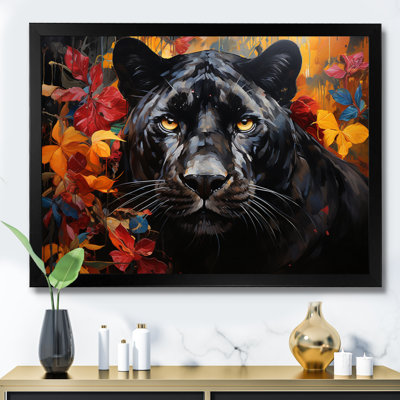 " Panther Elusive Panther Collage "