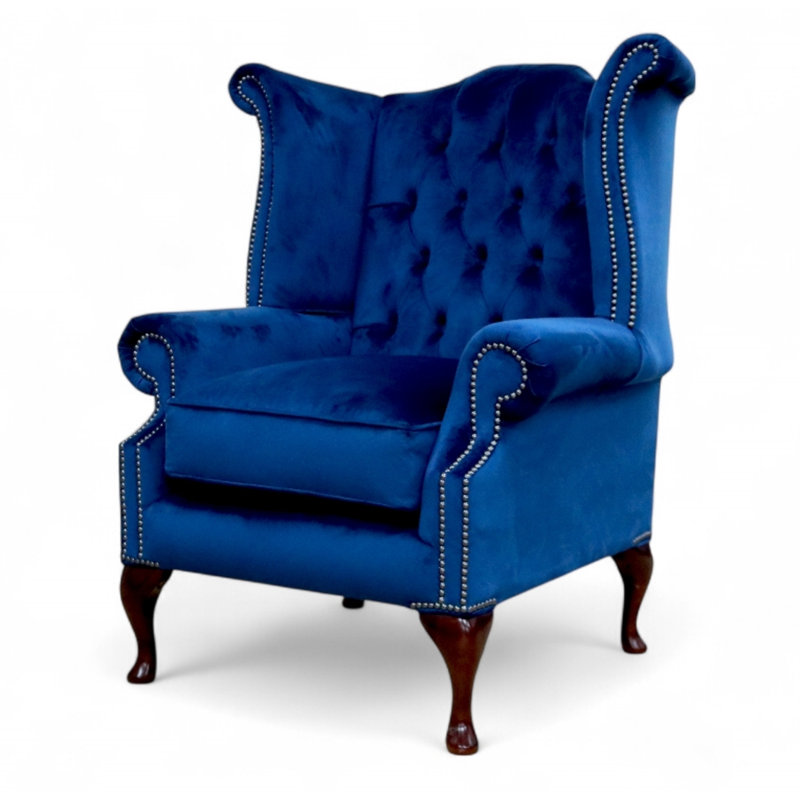 Upholstered Wingback Chair