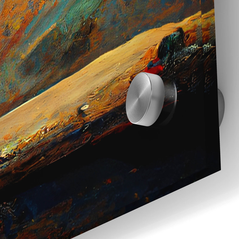 «Arbre de vie 30» par Ray Heere, art mural en verre acrylique Red Barrel Studio®, ACR-37809, H 36 po x l 36 po x P 0,2 po