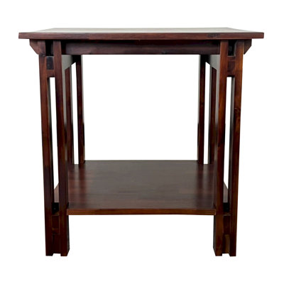 Damius Solid Wood End Table