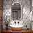 Statuario Deco Hexagon 7.8 In. X 8.98 In. Matte Porcelain Floor And Wall Tile-109592066