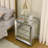 Mirror Three Drawer Cabinet