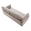 Causeuse en velours côtelé avec coussin moelleux-2144316325