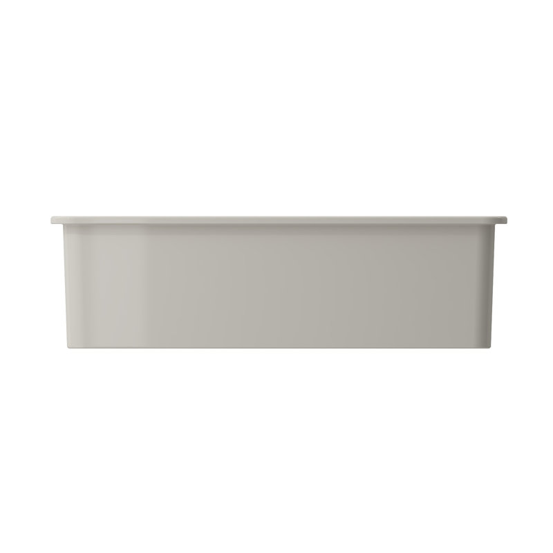 32'' L Kitchen Sink, Biscuit