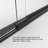 Infinity 47'' - W x 70'' H Bypass Door Semi-Frameless Shower Door with-47823694-47823693