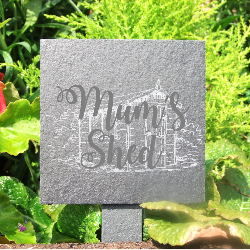Nazareth Stone Plants & Flowers Garden Sign