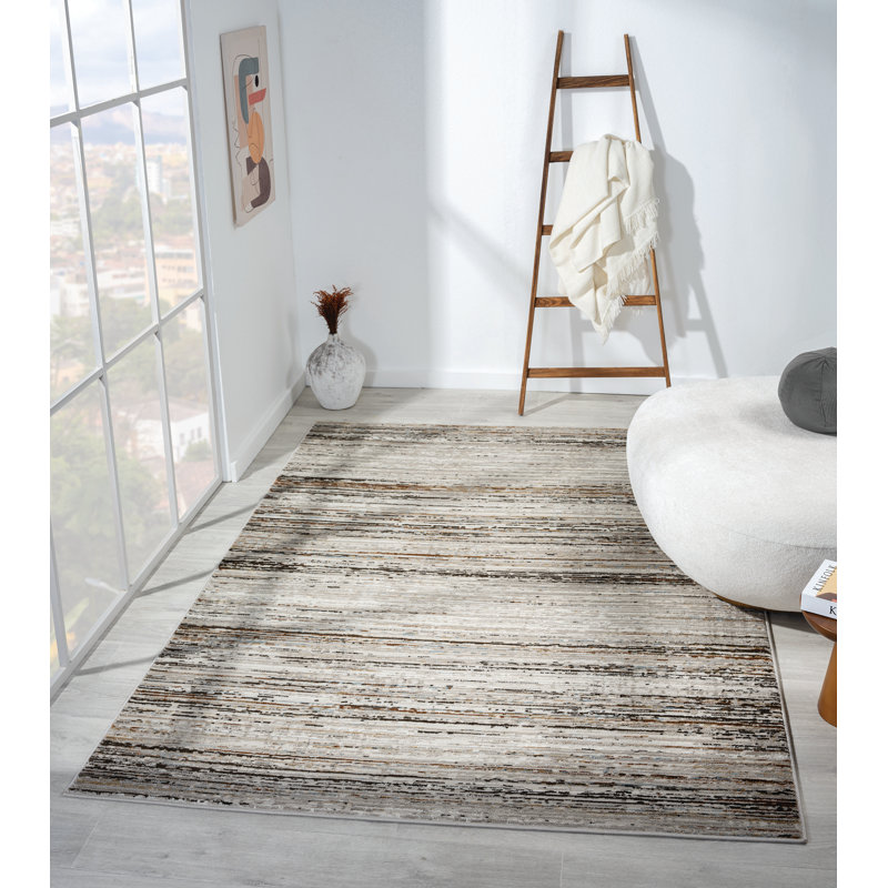 Shadonna Abstract Indoor Rug, Runner 2'7" x 7'2"