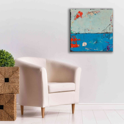 «Blue Bound» par Erin Ashley, estampe numérique sur toile