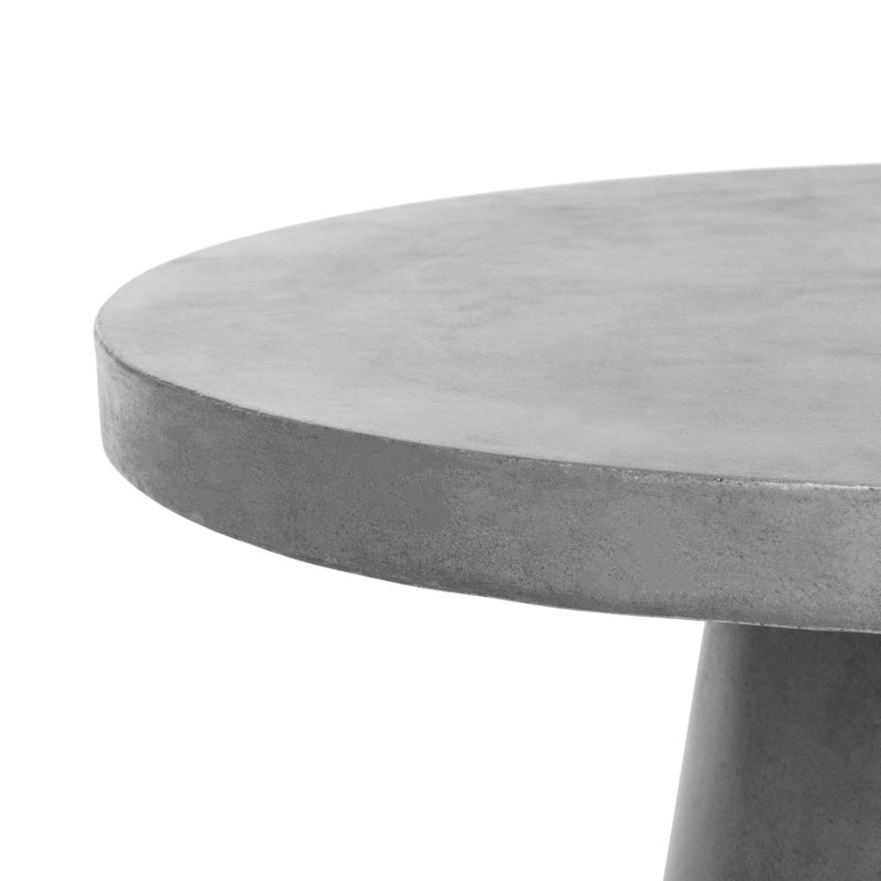 Table basse à piédestal