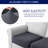 Box Cushion Loveseat Slipcover-50350257