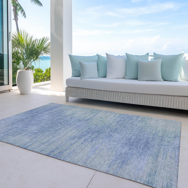  Malchow Non-Slip Indoor Outdoor Door Mat, Rectangle 10' x 14'