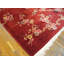 Tapis art déco rustique à motif floral chinois antique