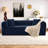 83 inch Cloud Boneless Couch for Living Room 3-Seater Sofa with Fixed-Shape Frame, Single Sleeper Corduroy Sofa in A Box, No Assembly Required, Green-360144802