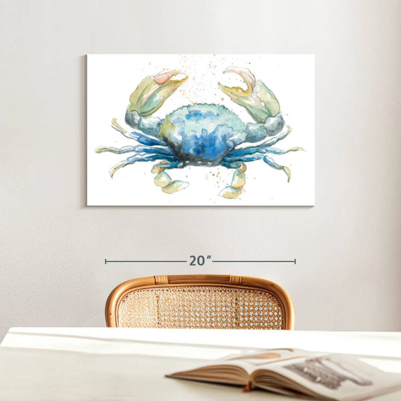 Brampt Cangrejo Azul Square, 16" H x 24" W