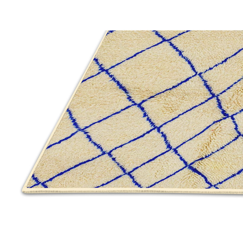 Abstract Indoor Rug, Rectangle 7' x 9'