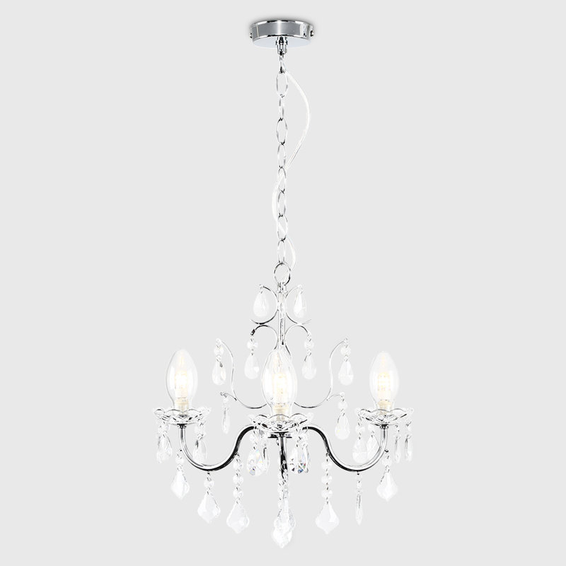 Gould 3 - Light Candle Style Chandelier, Yes