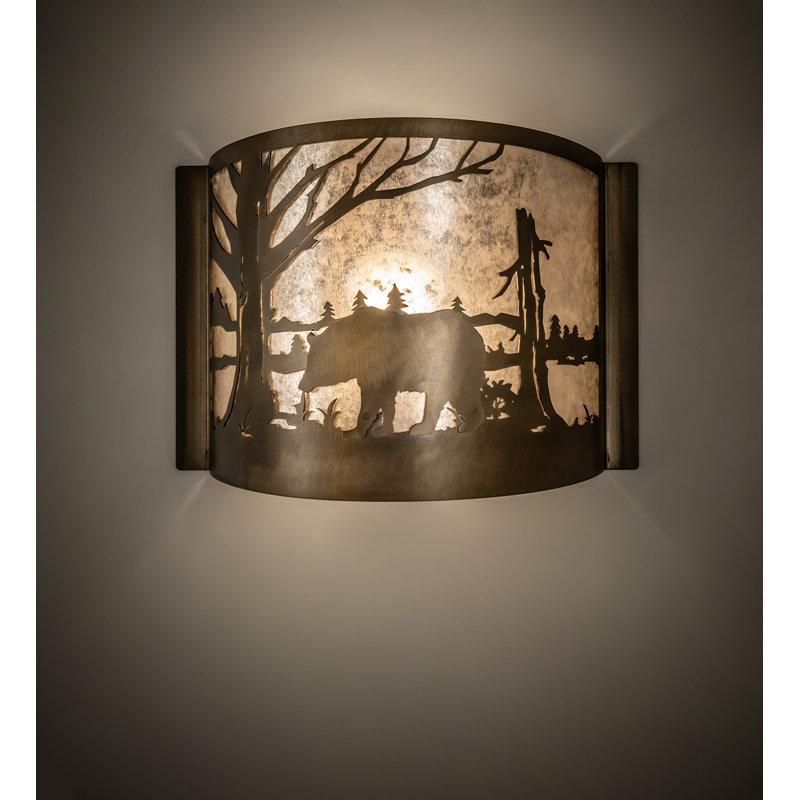 Hewlett 1 - Light Flush Mounted Sconce