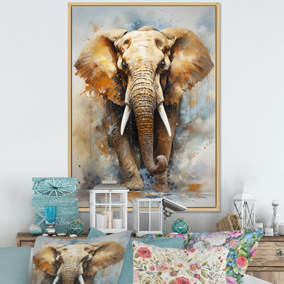 Magnifique portrait d'éléphant I