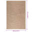 You won't have to worry about dirt and dust thanks to this rug, which creates a cosy ambience in both indoor and outdoor spaces.-307668388