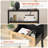 Forevich Rattan Nightstands End Side Table With Charging Station Natural-100969595