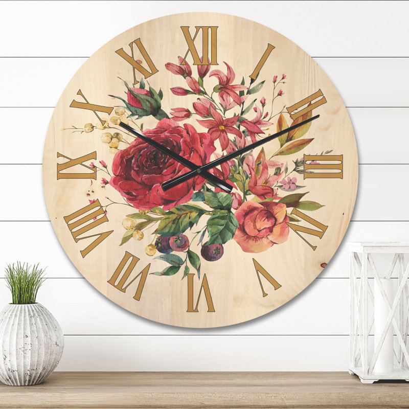 Horloge murale bourgogne, Moyenne
