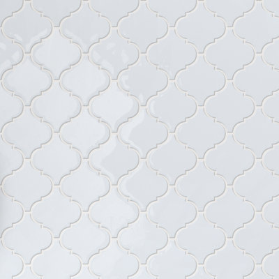 Carreau de mosaïque auto-adhésif en métal 11 po x 12 po Marrakesh