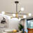 Glenarm 8-Light Modern Sputnik Sphere Chandelier-1128123314