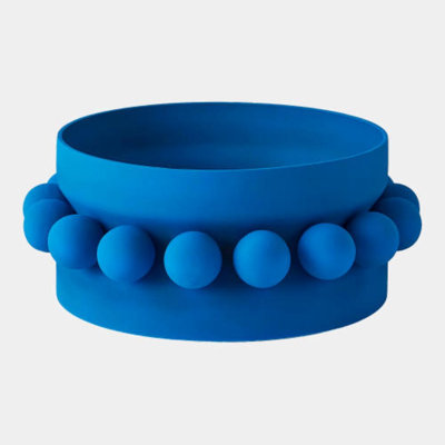 Hera Bowl-Cobalt 8"H x 20"W x 20"D Decorative Bowl