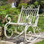 Chaise berçante d'extérieur en métal Dominy-1670504280
