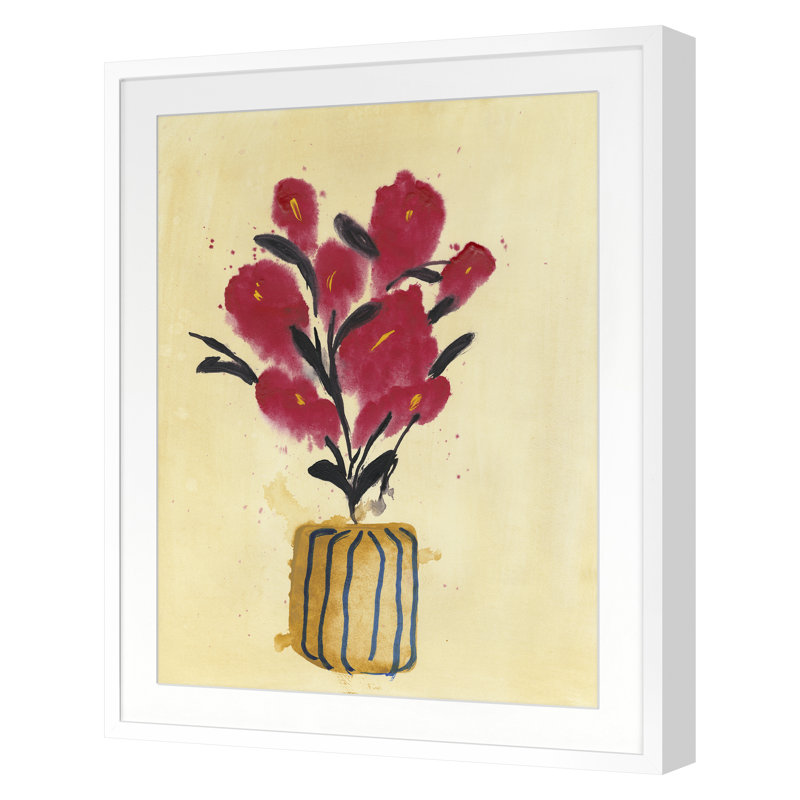 Floral Study 5 Print by Stefano Altamura, White, 20" H x 16" W x 1.25" D