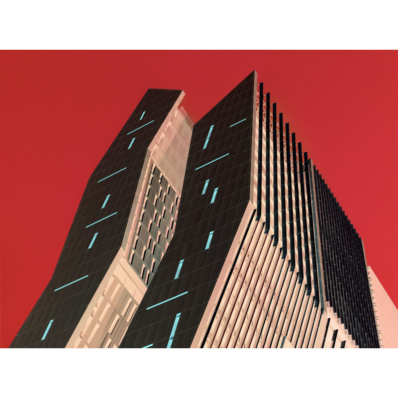 It Screams Neon #1 Print by Manickam Bala, Black Framed Paper, 17.25" H x 21.25" W